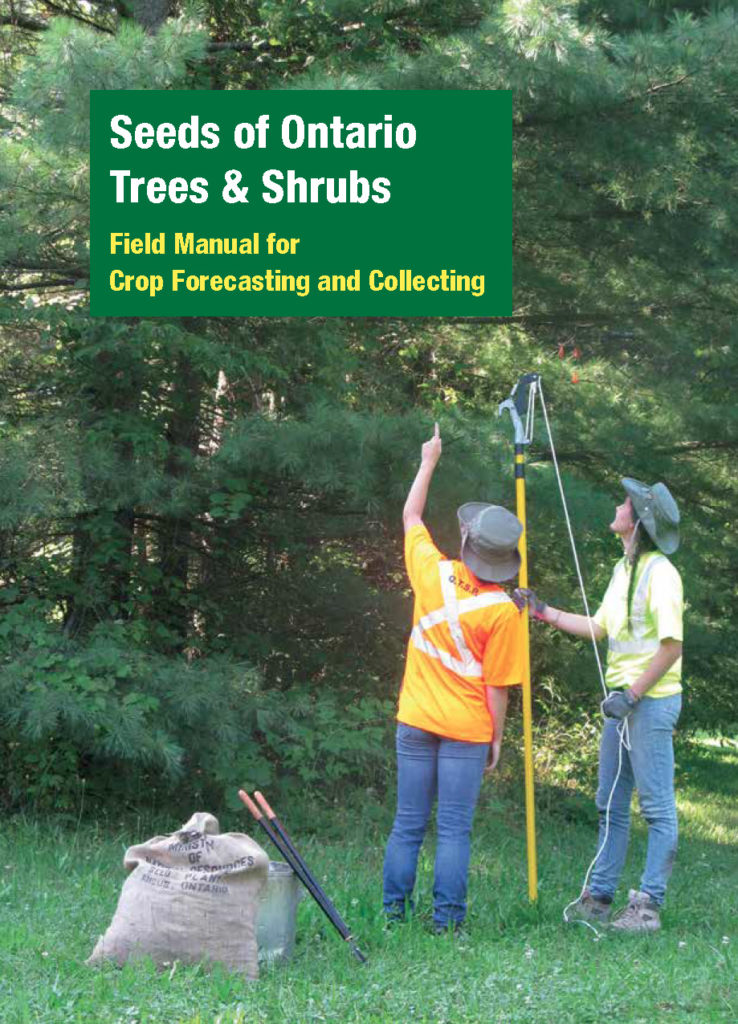 Seeds of Ontario Trees & Shrubs. Field Manual for Crop Forecasting and Collecting